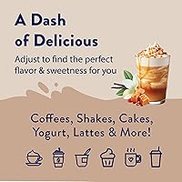 Vista 186 de Jordan's Skinny Syrups - Caramelo de mantequilla, jarabe saborizante sin azúcar, botella de 25.4 onzas (paquete de 1)