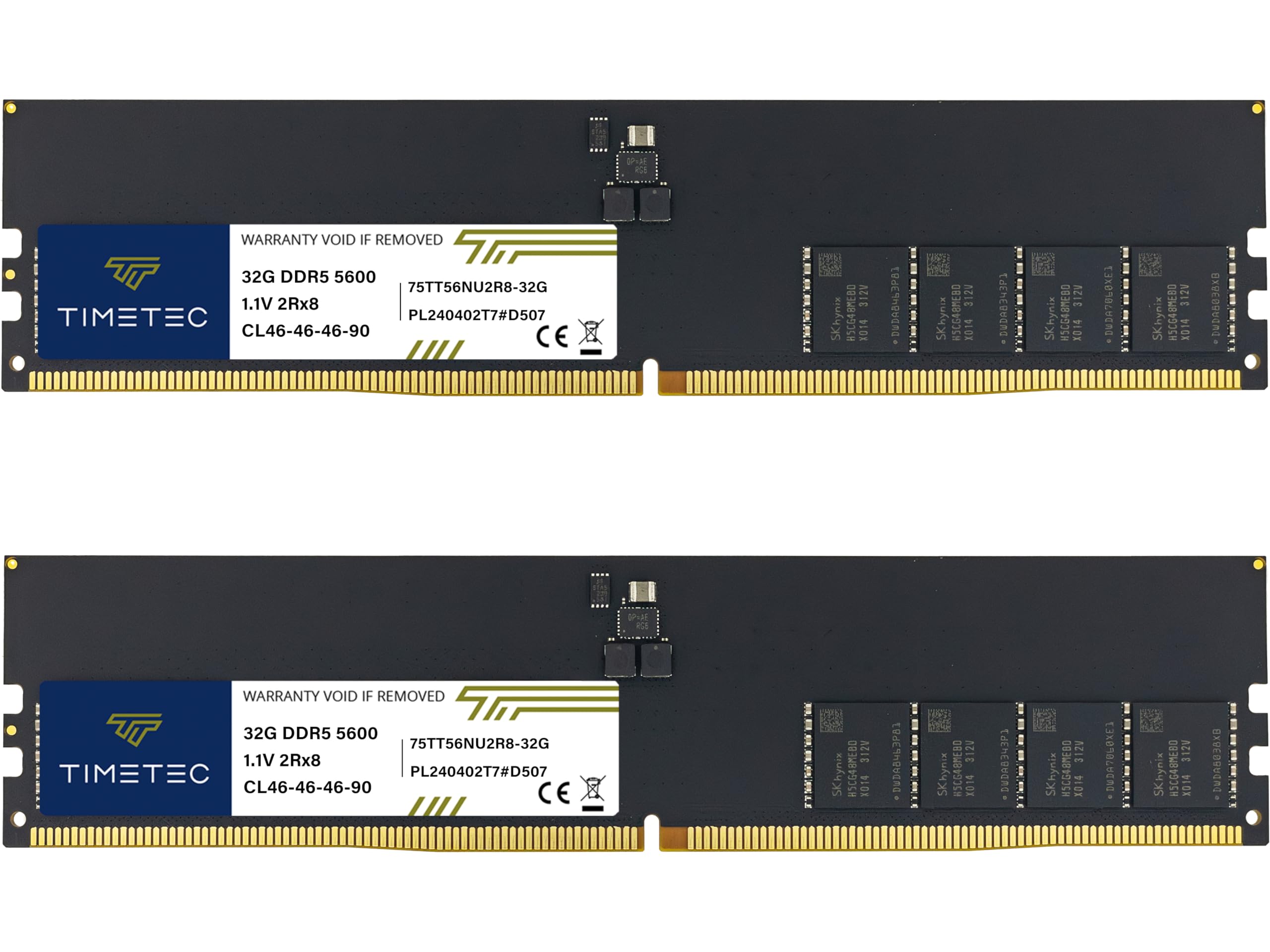 専用出品【デスクトップ用】DDR5-5600  64GB(32GB×2枚) 3個 Amazon.co.jp: Timetec 64GB KIT(2x32GB) DDR5 5600MHz PC5