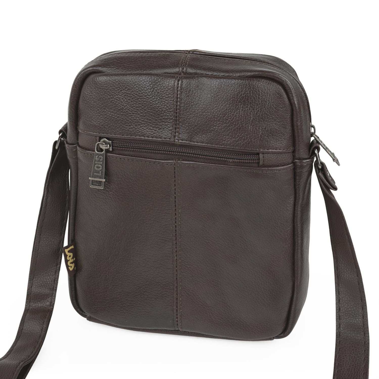 Lois - Bolso Hombre Piel Vegana Estilo Moderno, práctico y elegante Bandole