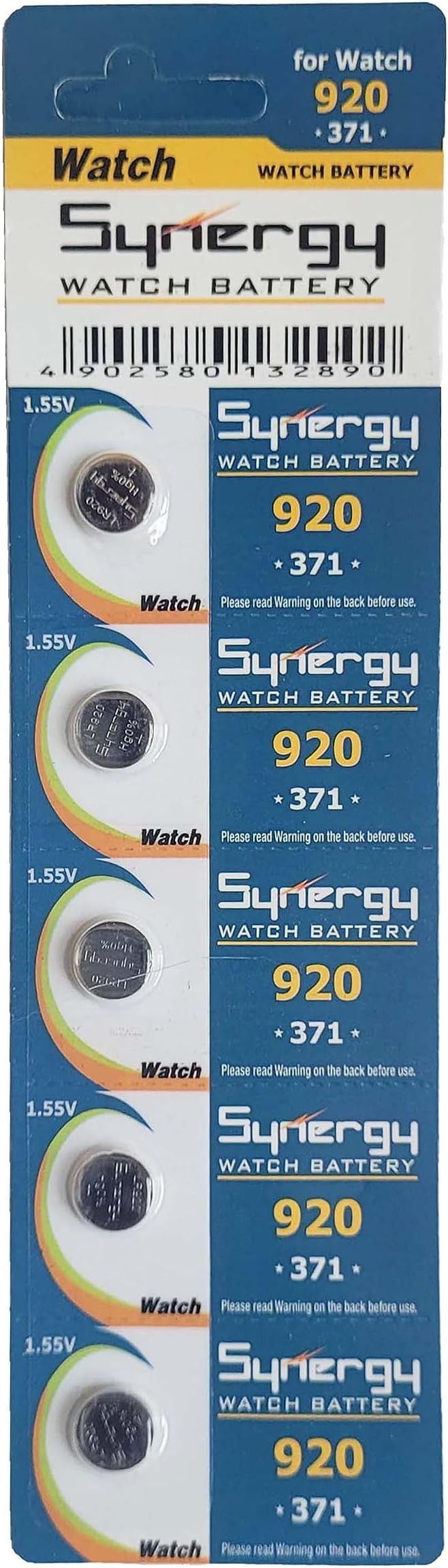 Maxell 920 1.55V Silver Oxide SR920SW Button Cell Battery For Watche 5
