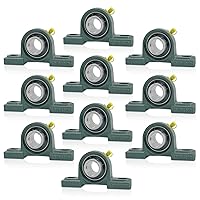 Vista 31 de 4 piezas UCP205-16 Cojinete de bloque de almohada de 1 pulgada con eje de hierro fundido p205 con cojinete de 1" de orificio con bloque de cojinete