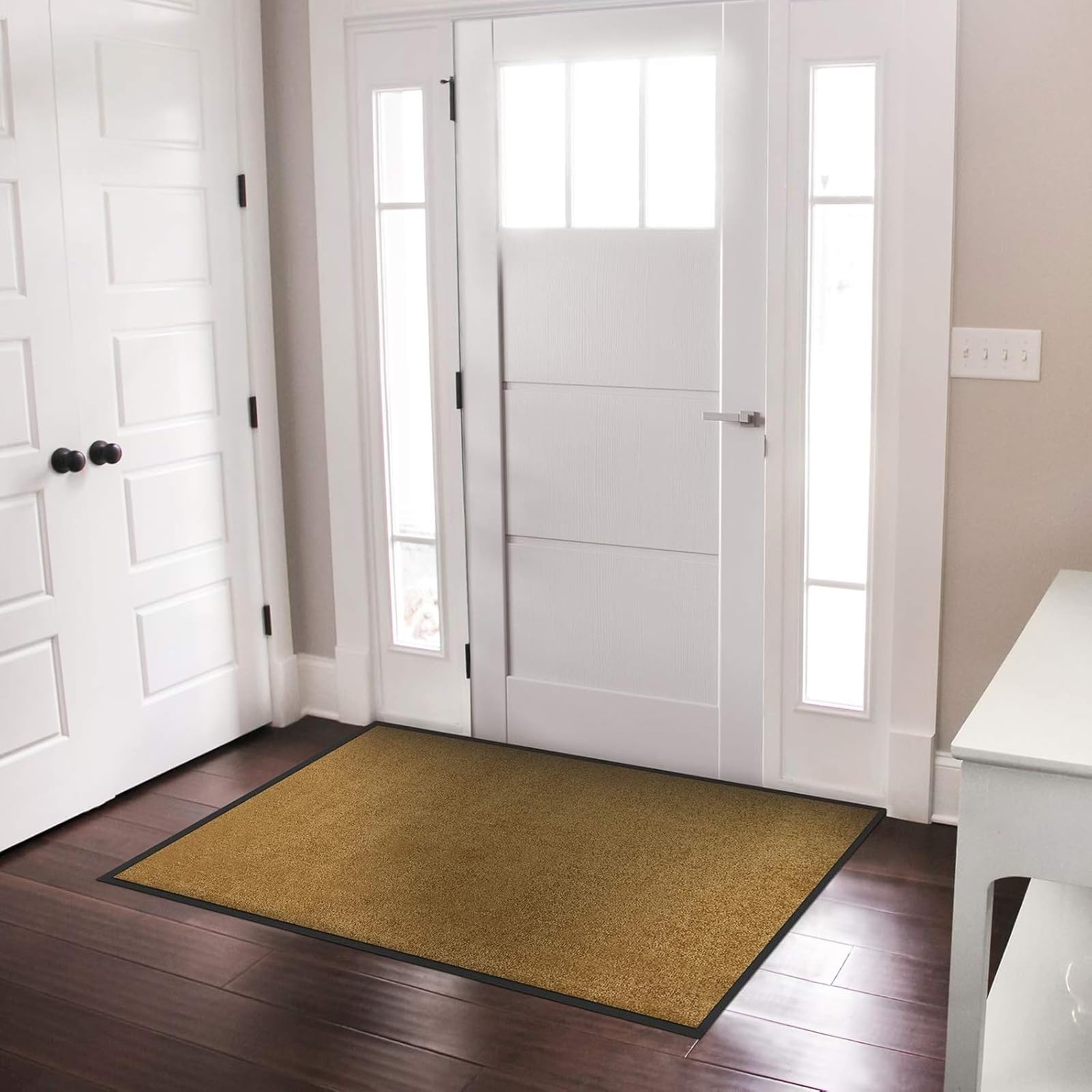 Casa Pura - Tappeto antiscivolo e antipolvere, zerbino per interni ed esterni, lavabile e ultra assorbente, 90 x 600 cm