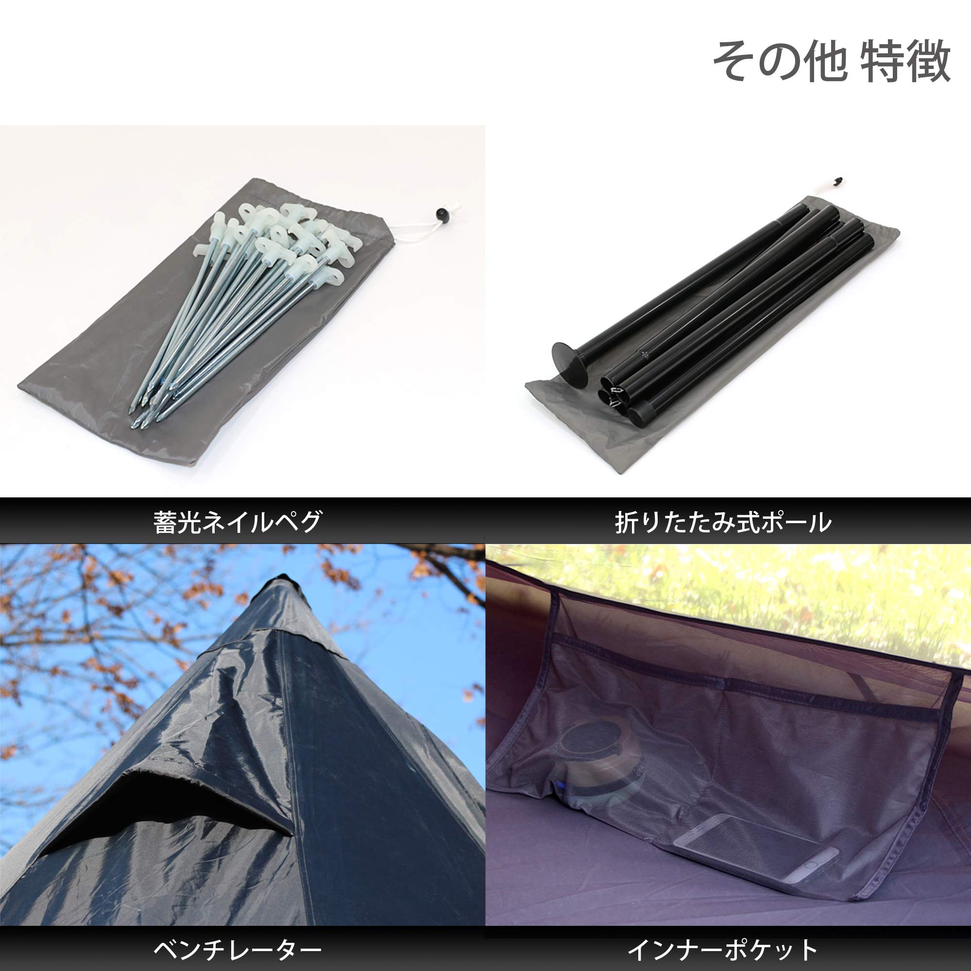 DOD T8-200-BK One-Pole Tent, Large, For 8 People, Storage Compact