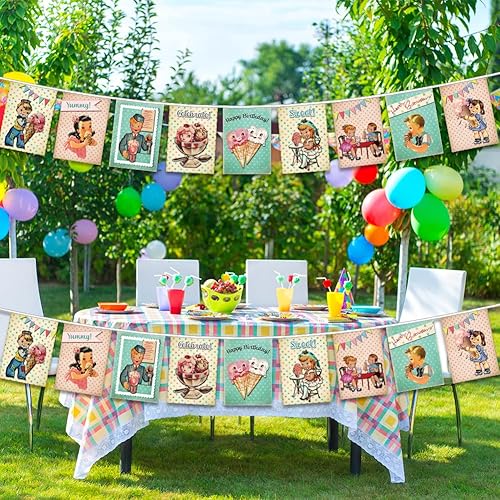 Miniatura 6 de Decoraciones y suministros de fiesta de Pascua de primavera, pancarta de feliz Pascua para bienvenida de primavera, guirnalda colgante de Pascua