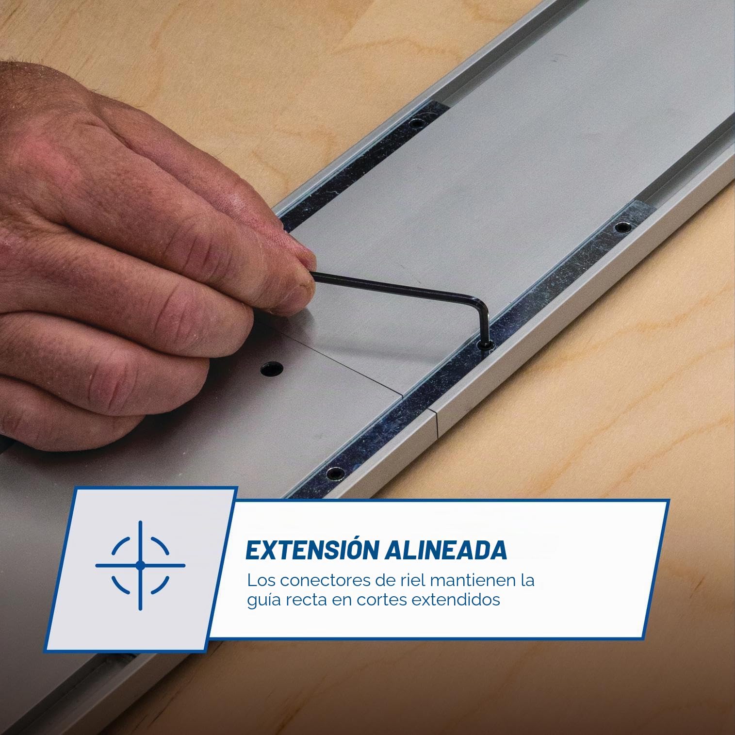 Kreg KMA4600 2' Heavy Duty Straight Edge Guide Extension Rail