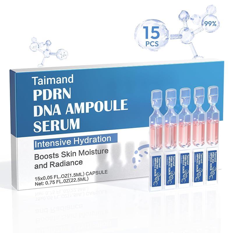 Sérum facial Taimand com PDRN de DNA de salmão, niacinamida, glutationa e ácido hialurônico, 15 ampolas