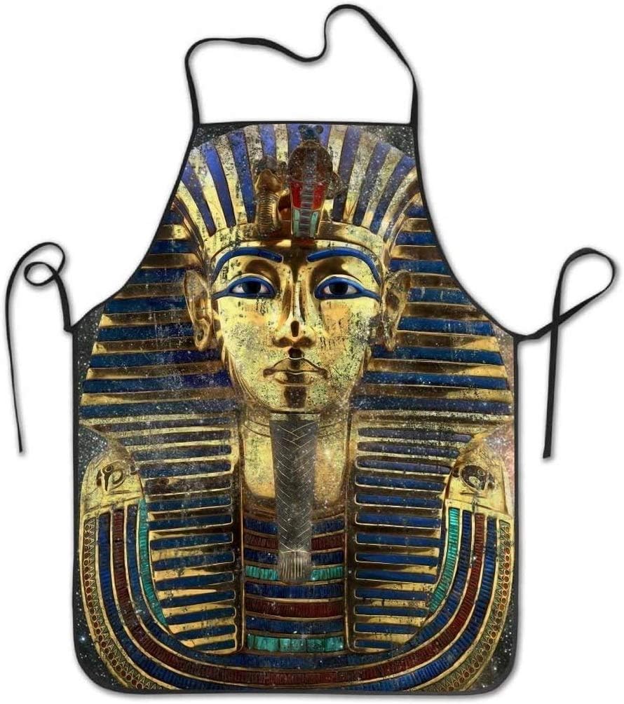 King Pharaoh Tutankhamun Egypt TUT Egyptian Aprons Unisex waterproof