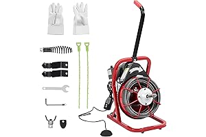 75Ft Drain Cleaner Machine for Switch