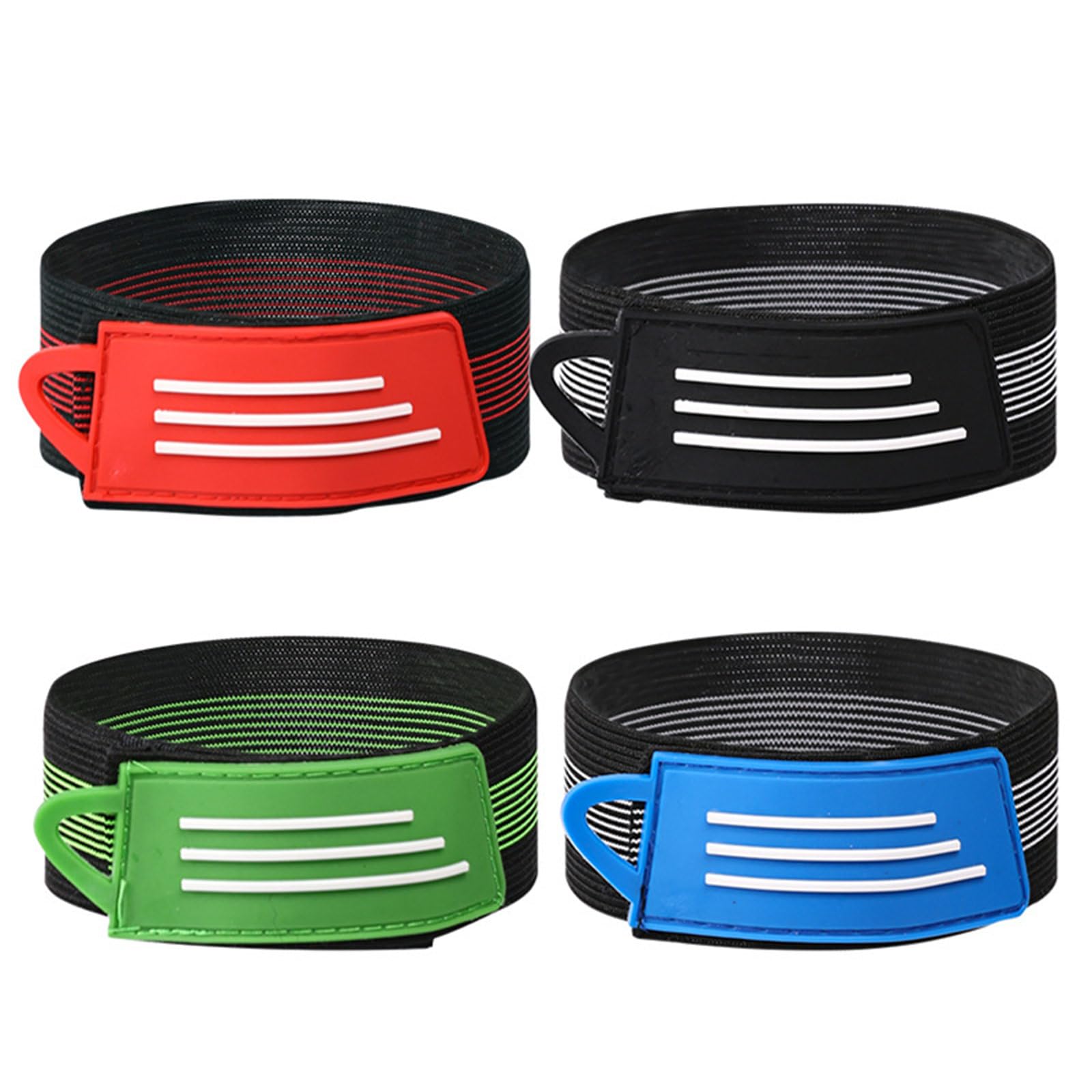 XAGMODSHN 4 piezas de pantalones de tobillo para bicicleta, bandas para pantalones, correa de clip, cinturón de cierre de tobillo para correr, ciclismo, escalada, camping
