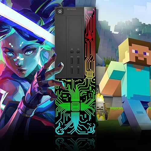 Miniatura 5 de Dell OptiPlex - Escritorio para juegos  Intel i7 de cuatro núcleos 34 GHz  DDR3 de 16 GB de RAM 512 GB SSD  Teclado y mouse RGB para juegos  NVIDIA