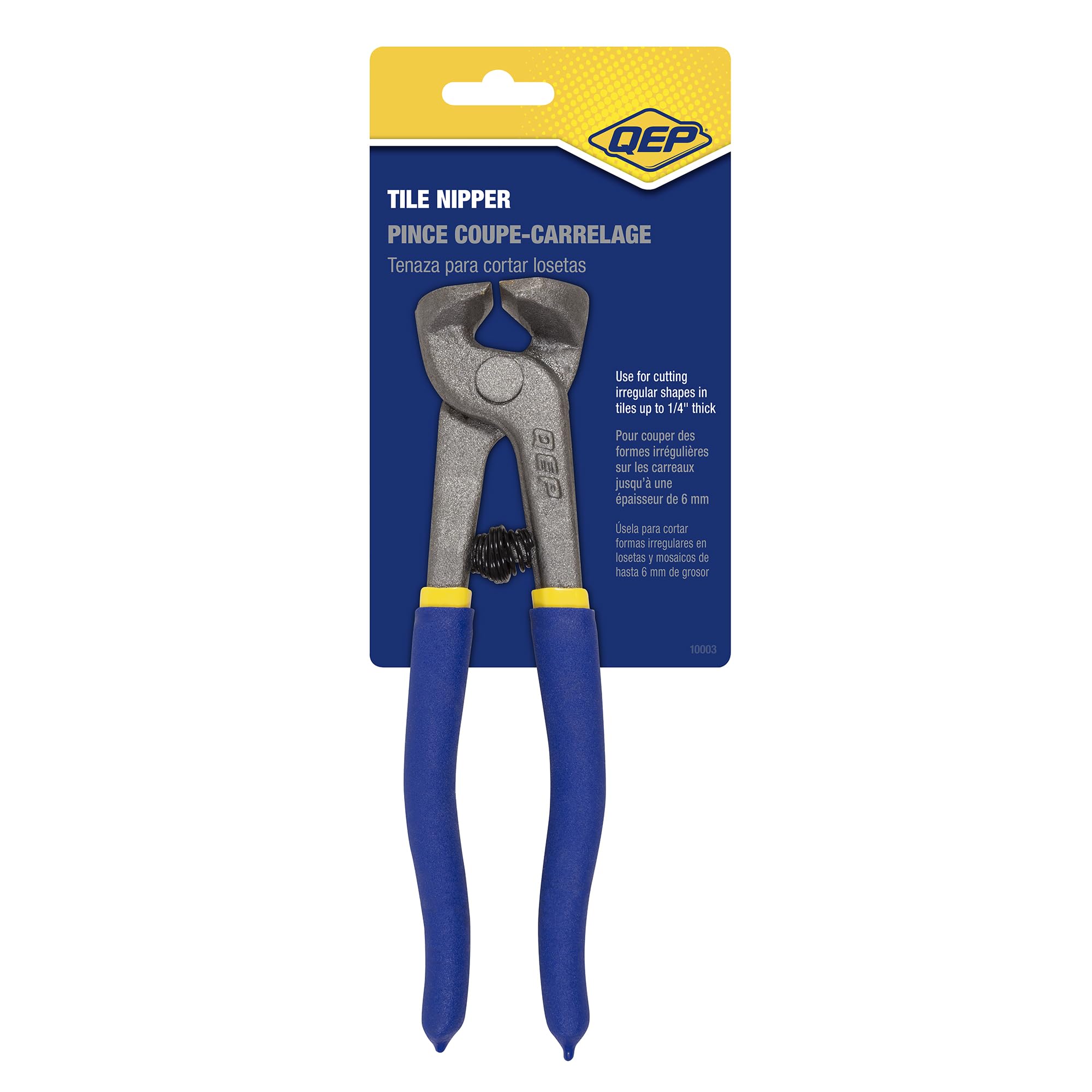 QEP Tile Nipper - 8" Rust-Resistant Steel -8