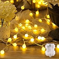 Algopix Similar Product 15 - Dailyart Globe String Light 40 Led