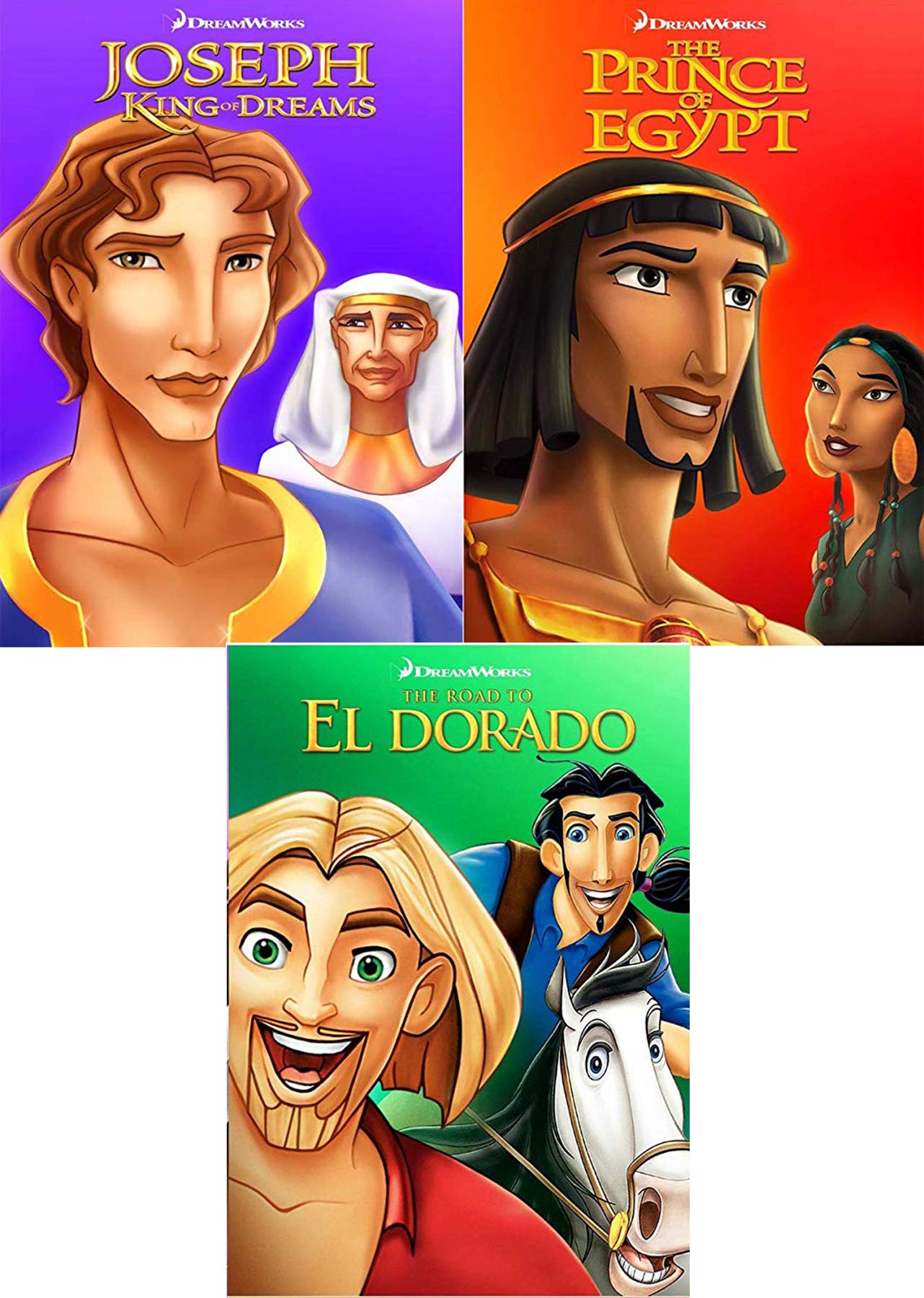 Buy Book & Stories Animated Prince of Egypt / Road to El Dorado