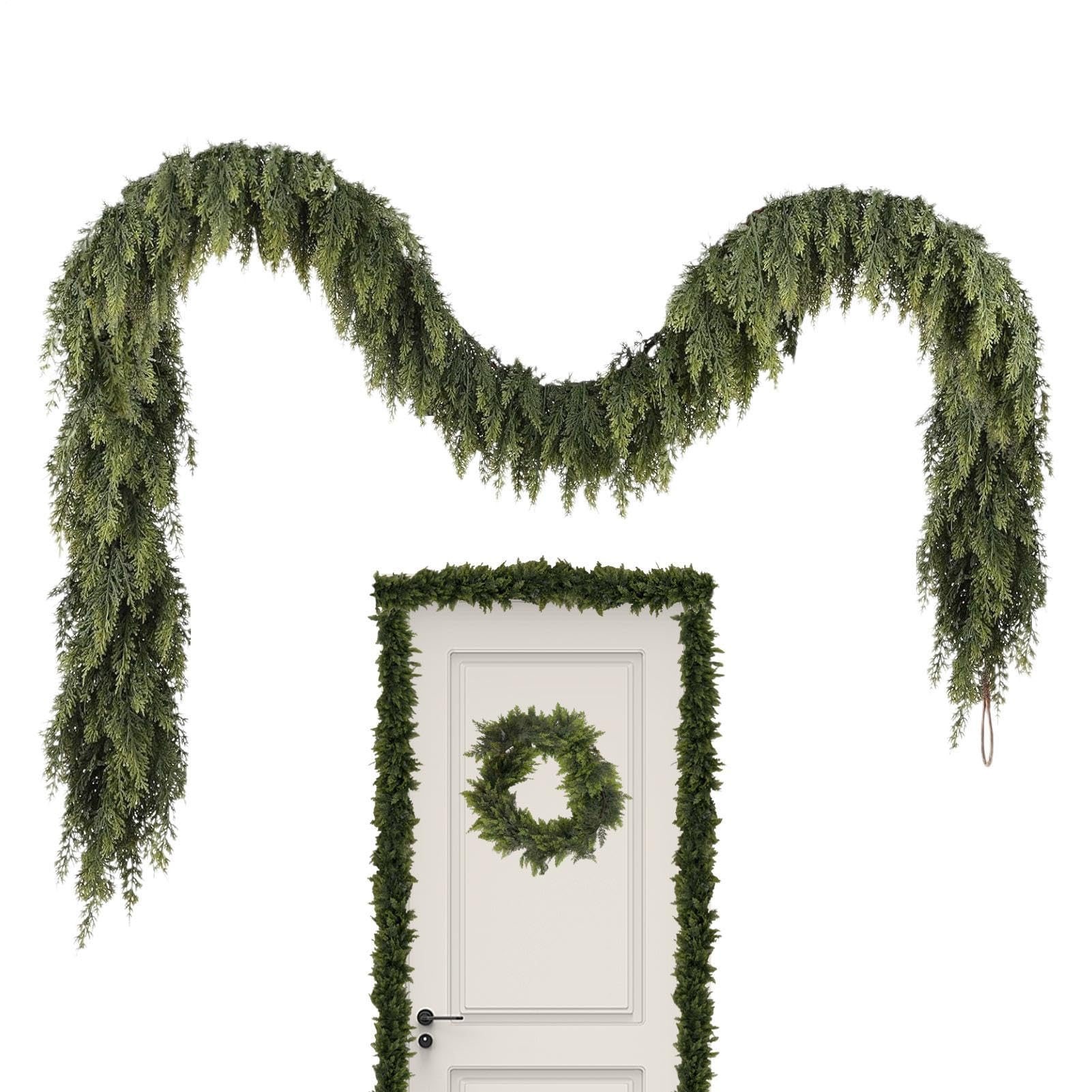 Guirlande de Noël artificielle en pin au réalisme haut de gamme