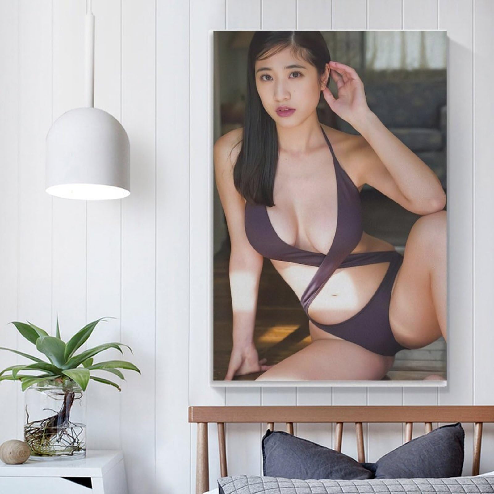 Amazon.co.jp: 岡本杷奈ビキニ 写真ポスター1 キャンバスアート