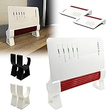 Stand for Fritzbox 7510 and 7530 AX AVM (Set of 2) - Holder Mount Router Modem - Made by R-Satz Shop (White)