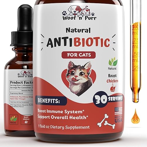 Natural Cat Antibiotic - Antibiotics for Cats - Pet Antibiotics
