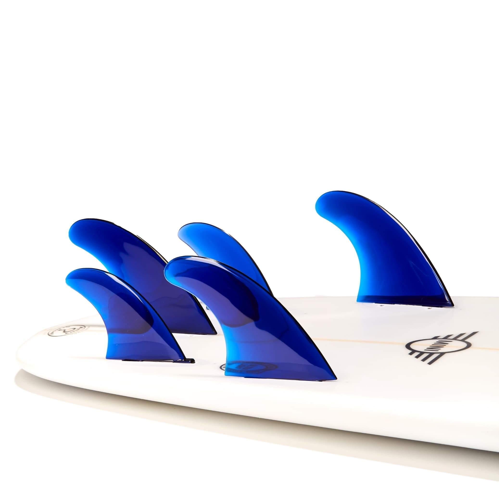 Buy DORSAL Performance Flexrez Surfboard Thruster/Quad Surf Fins (5