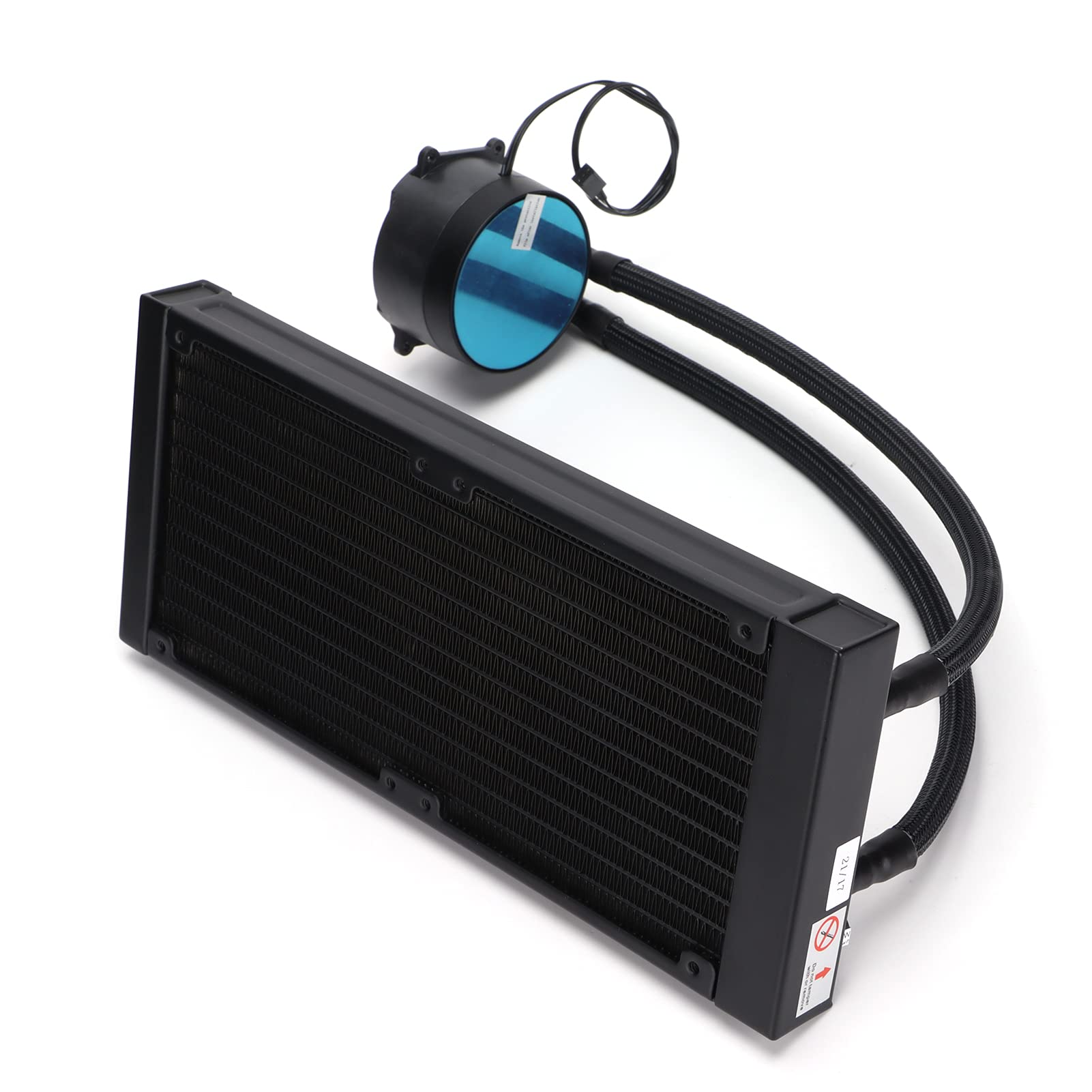 CPU-Kühler Geräuscharmer Wassergekühlter RGB-Lüfter für Leistungsstarke Builds – 240-mm-Wasserkühlungskühler mit Basis aus Reinem Kupfer
