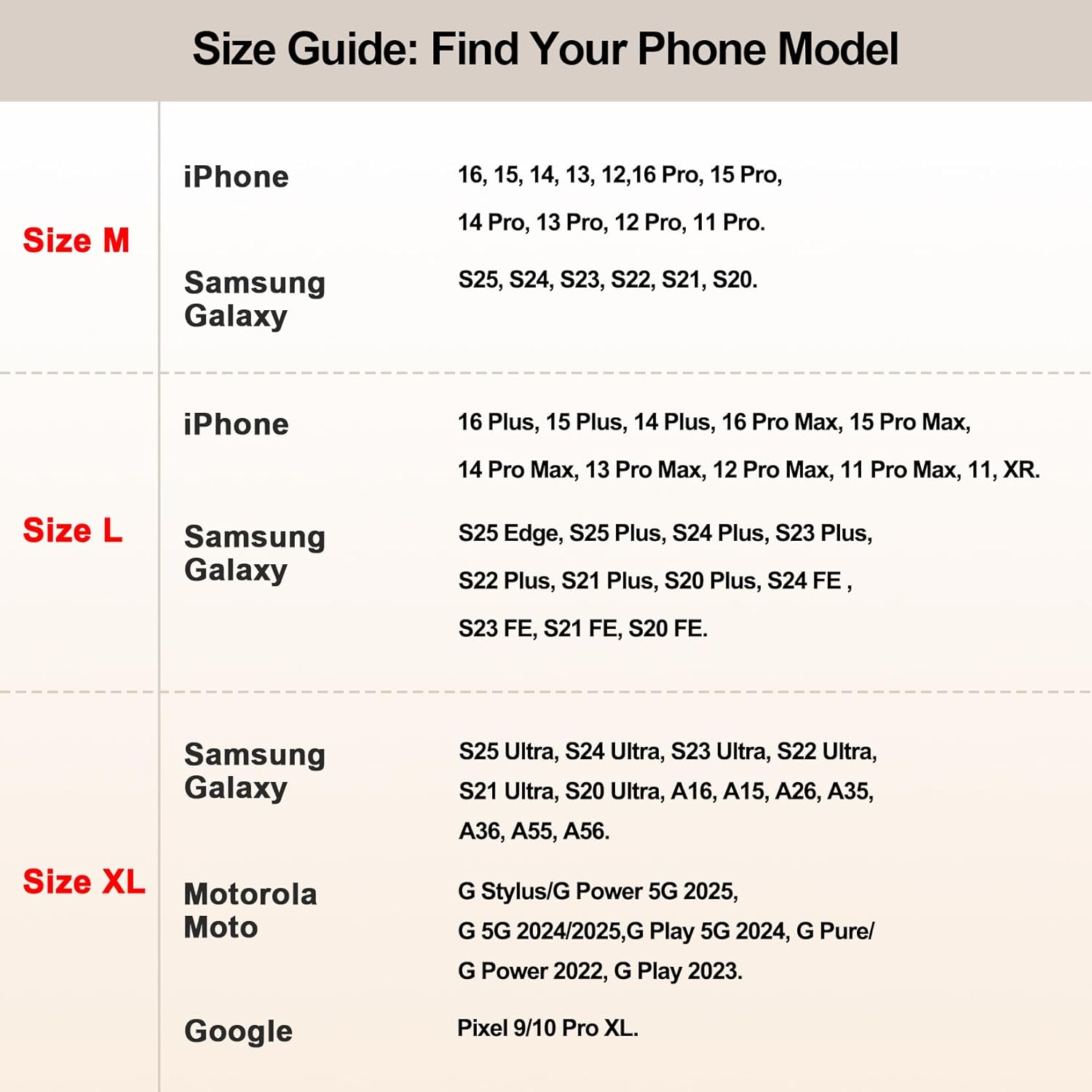 ykooe Holster Compatible with iPhone 16 15 14 13 12 Pro Galaxy S25 S24 S23 S22 S21 S20, Nylon Cell Phone Belt Holder Case with Clip and Leather Card Pouch for Men, Black -M - Image 2