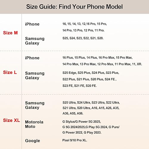 Miniatura 2 de ykooe Funda compatible con iPhone Pro Max (16 15 14 13 12 11) Galaxy PlusFE (S25 S24 S23 S22 S21), funda de nailon para cinturón de teléfono celular