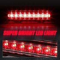 Vista 4 de Auto Dynasty Conjunto de luz trasera completa LED centro montaje alto 3ª tercera luz de freno de cola Compatible con Charger 2006-2010, carcasa