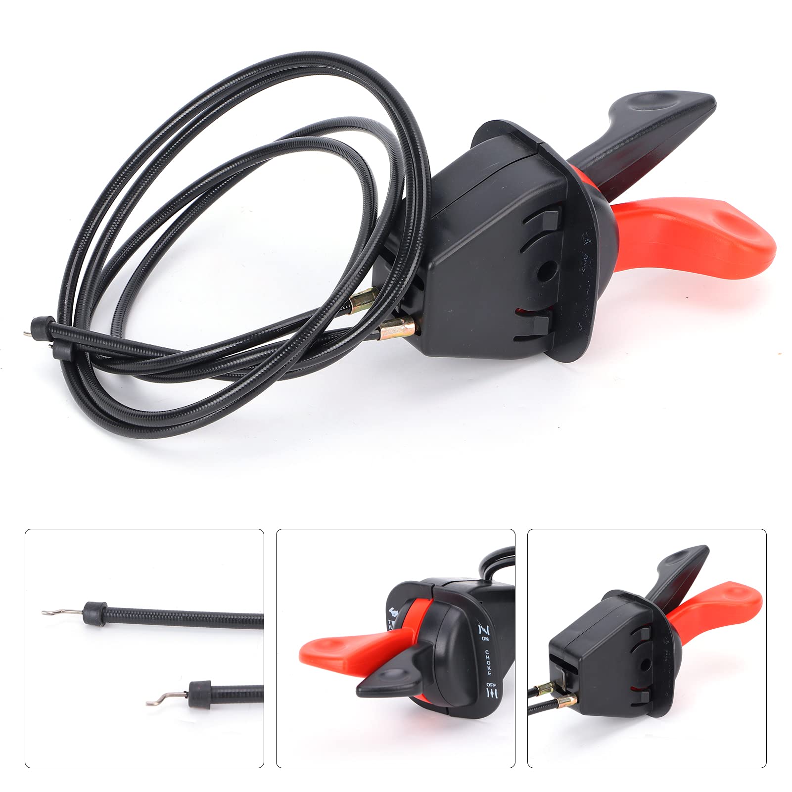 Linea Dell'acceleratore, Cavo Dell'aria Dell'acceleratore Trattore Linea Dell'acceleratore Gruppo di Controllo Doppio 1734506SM Accessorio di Ricambio per Baron