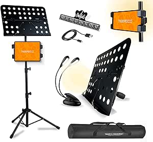 XIAOJUN Universel Pour Violon En Fibre De Carrée Pour Partitions Mu Amz B0bynrfjgp