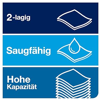 Tork Matic Rollenhandtuch Advanced 290068 - H1 Papierhandtücher für Rollenhandtuchspender saugfähig und reißfest nachverfolgbare Herkunft 2-lagig blau - 6 Rollen x 150 m