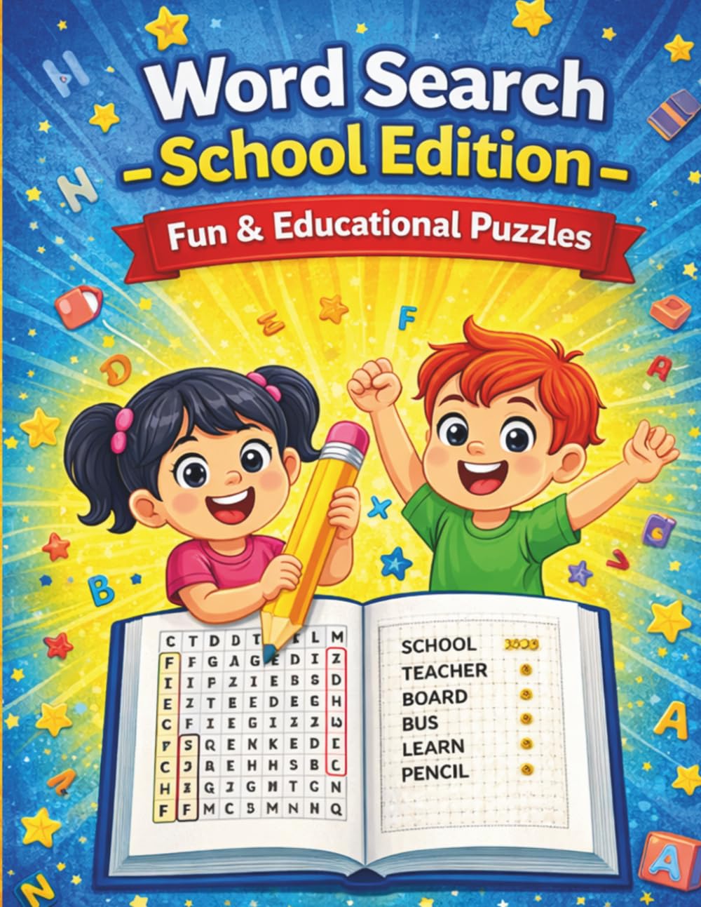 Word Search – School Edition: Relax, Focus, Have Fun
