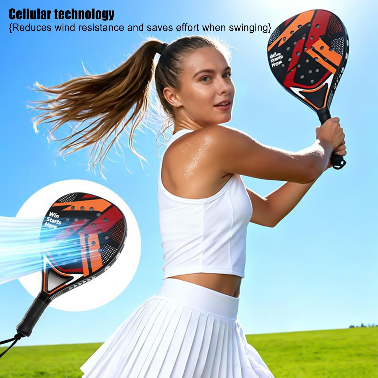 Rakieta Tenisowa Damska Wstrząsoodporne Rakiety Sportowe | Zestaw Rakiet Do Tenisa Dla Dzieci Sport Outdoor Indoor Trening Rekreacja