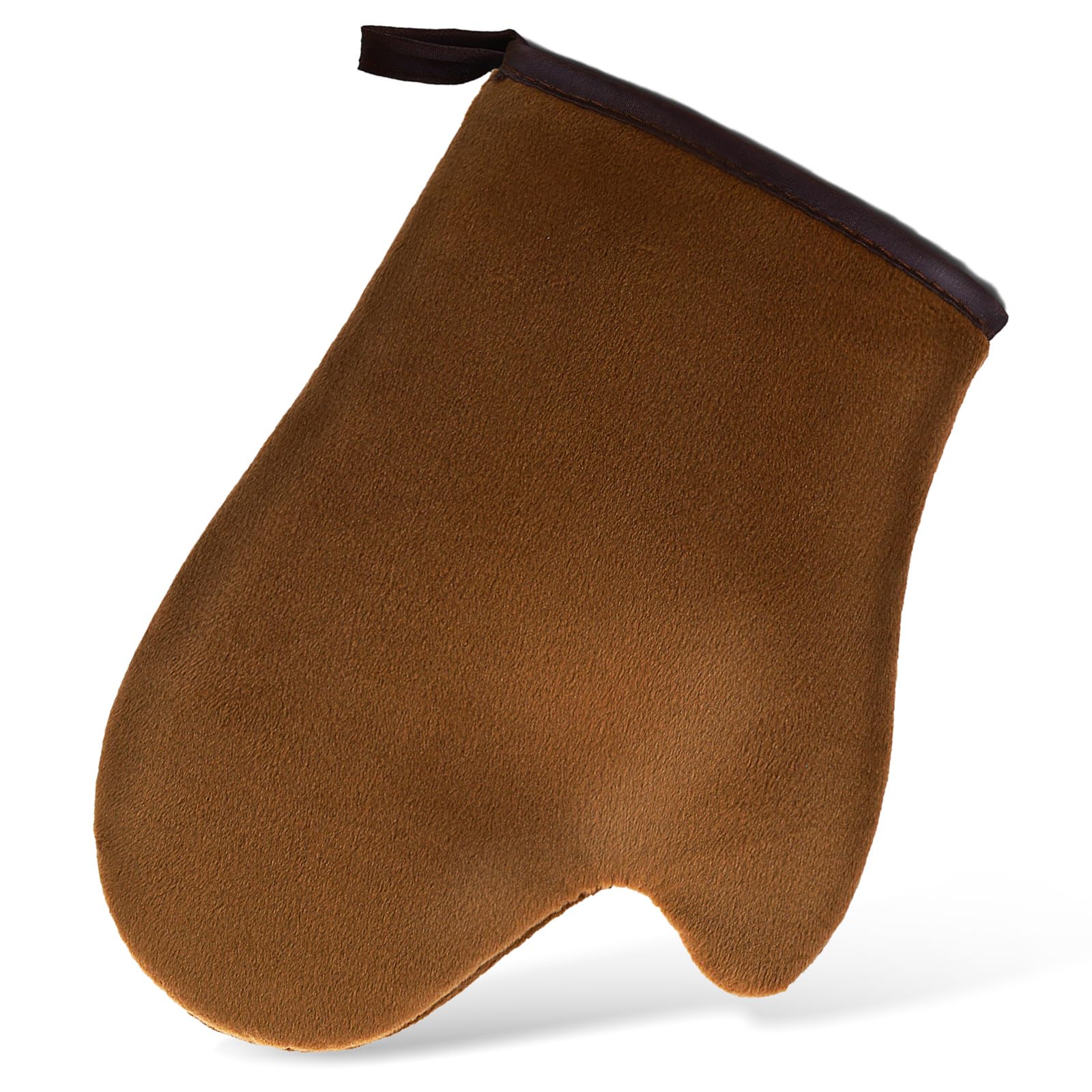 Selbstbräuner-Handschuh mit Applikator Sonnenloser Bräunungshandschuh mit Daumen weicher Samt Gesichtsbräuner für Lotion Mousse Gewerbe, Industrie & Wissenschaft