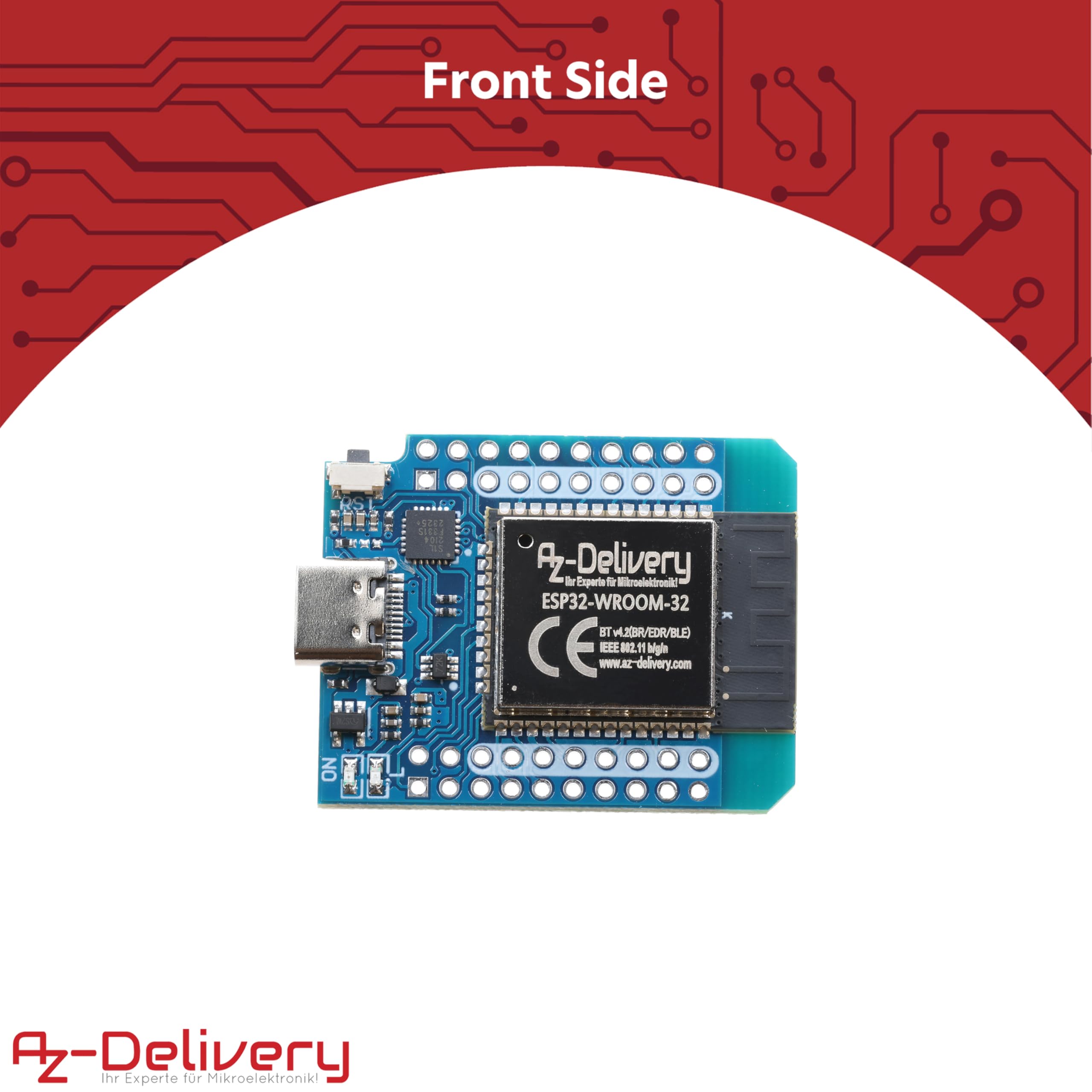 APKLVSR ESP32 MINI D1 NodeMCU Modulo WiFi + Bluetooth Dual-Core