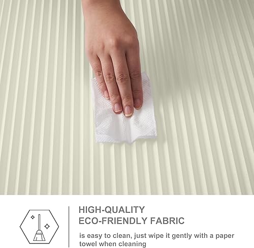 Miniatura 5 de Boolegon Persianas celulares sin herramientas, sin taladro, modernas, de arriba hacia arriba, sin cordón, filtran la luz, persianas de panal de