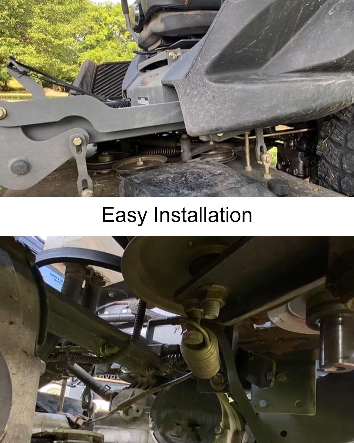 Deck Belt Kevlar Fit for Spartan 461-0004-00 RT HD Pro Zero Turn, Lawn Mower Drive V Belt Aramid 1/2" x 68"