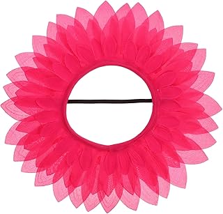Vaguelly Funny Sunflower Headgear for Parties Eye-catching Sunflower Hea...