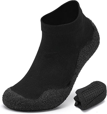 Mens Womens Barefoot Sock Shoes Minimalist Zero Drop Walking Shoes Comfortable Lightweight Ultra Portable Non Slip Multi-Purpose Fitness Workout Yoga Shoes