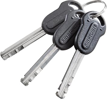Kryptonite New York FAHGETTABOUDIT Mini Bike U-Lock, Heavy Duty Anti-Theft Bicycle U Lock Sold Secure Gold, 18mm Shackle with Keys, 10/10 Security Rating for E-Bike, Motorcycle, Scooter