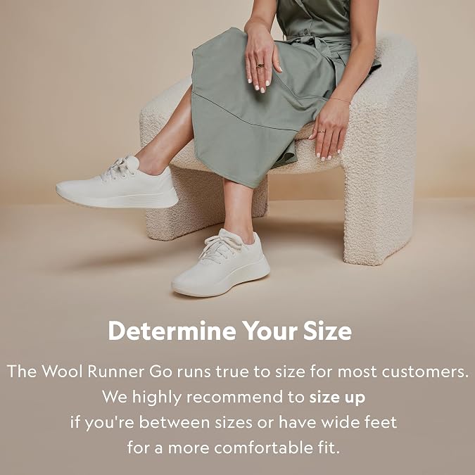 Allbirds Women's Wool Runner Go, Breathable Merino Wool Sneakers