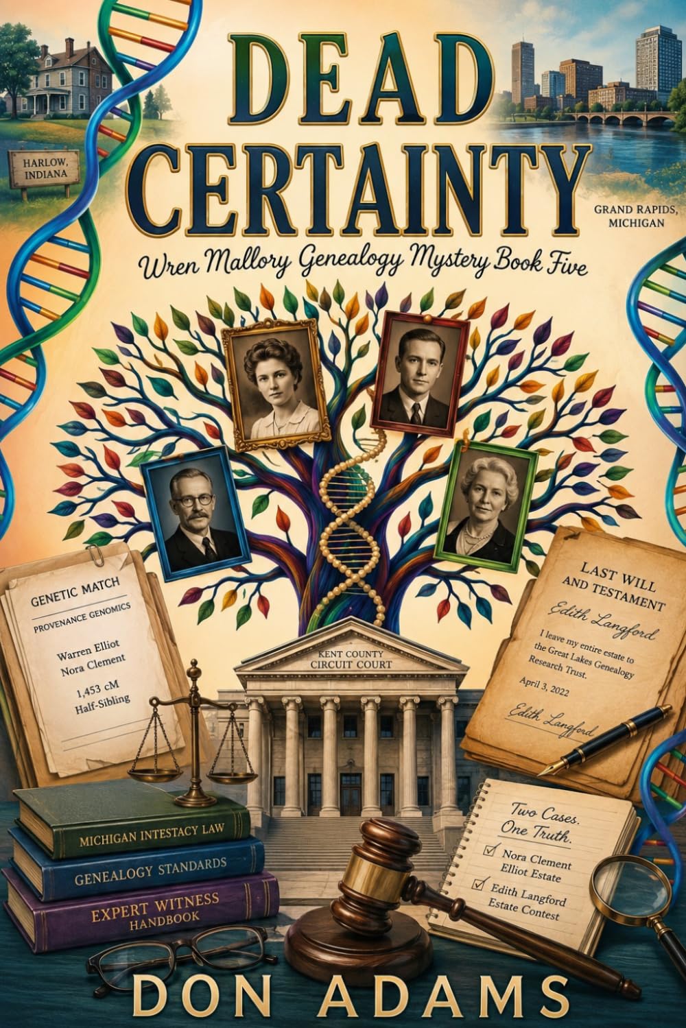 Dead Certainty: Wren Mallory Genealogy Mystery Book Five
