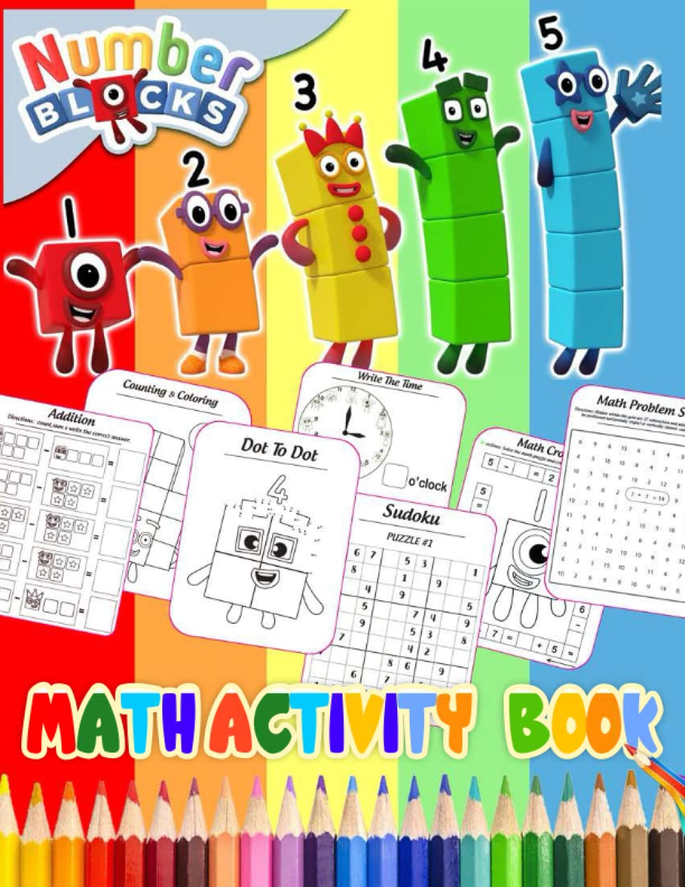 Buy Numberblocks Math Activity Book Numberblocks Activity Book for