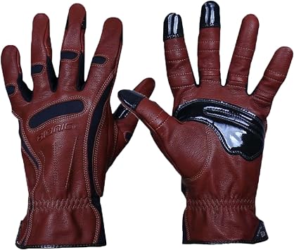 Bionic Men's Tough Pro with Natural Fit Premium Leather Work Gloves (Small)