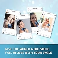 Vista 7 de Tiras blanqueadoras dentales (14 tiras) – 7 tratamientos, eliminación de manchas y brillo de larga duración para los amantes del café/vino