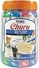 INABA Churu Cat Treats, Lickable, Squeezable Creamy Puree Cat Treat with Green Tea Extract & Taurine, 0.5 Ounces Each Tube, 24 Tubes (4 per Pack), Chicken Recipe