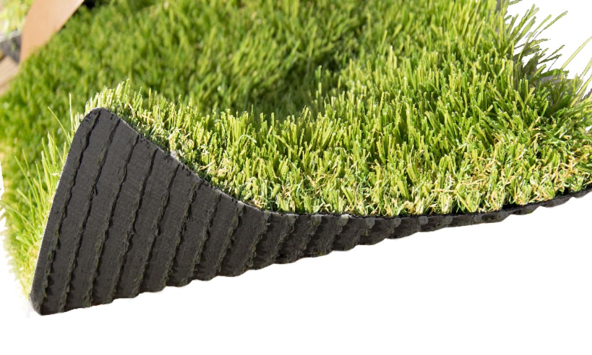 Suinga Césped Artificial 40mm Córdoba | Rollo 2x20m | Alfombra de Hierba Sintética Realista de Doble Fibra | Ideal para Jardines, Terrazas y Balcones