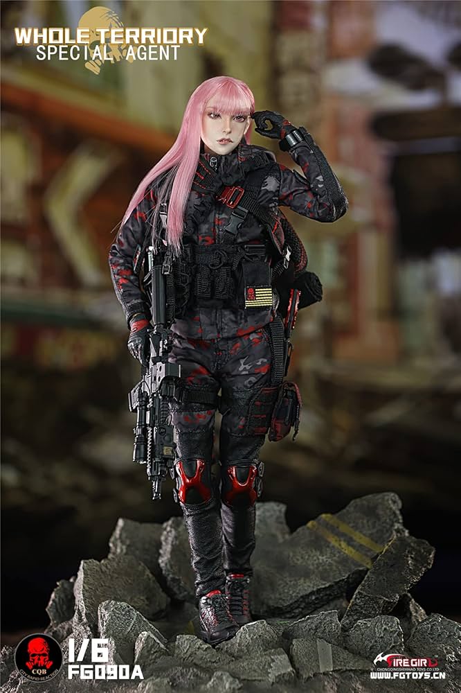 Amazon | [Tbmodel] Fire girl toys 1/6 フィギュア 女性