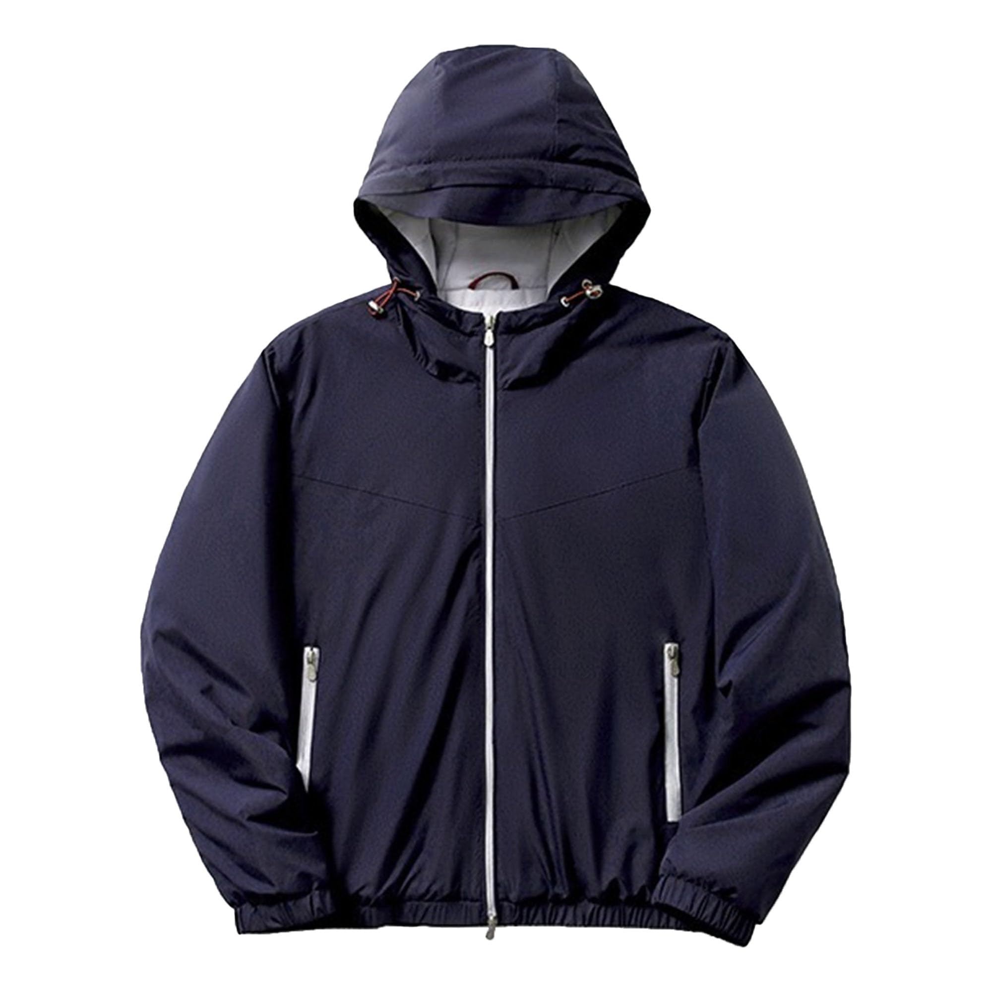 Chaqueta cortavientos impermeable con aislamiento térmico y capucha ajustable 8