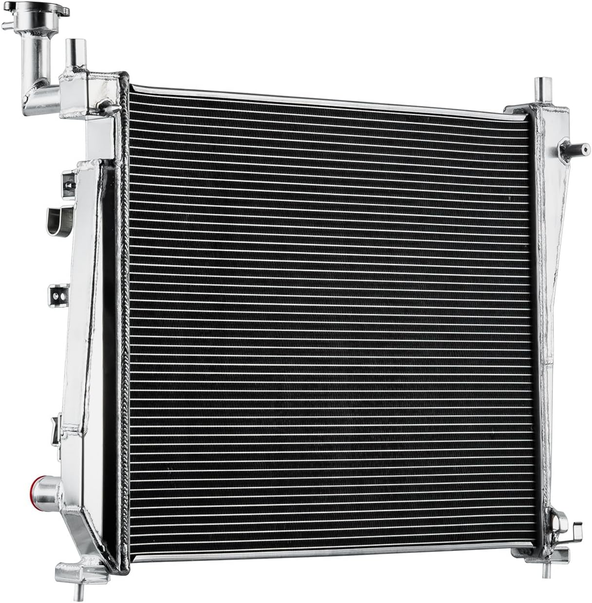4 Row Core Aluminum Radiator Replacement for 2011 2012 2013 2014 2015 2016 2017 2018 2019 2020 2021 Dodge Durango/Grand Cherokee 3.0L 3.6L V6 5.7L V8 All Aluminum Radiador Radiador
