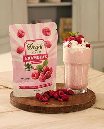 Freeze Dried Dryni Dondurularak Kurutulmu  Frambuaz 20 G