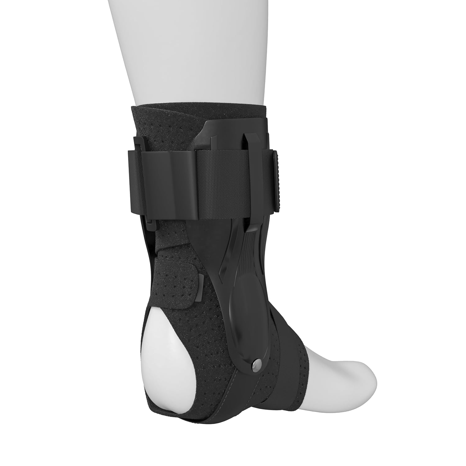 Basketball Ankle Brace Strong and Breathable Ankle Support with Stabilizing Straps & Side Guards Elastic Protective Sports Brace for Men & Women Advanced High Sprain Protection